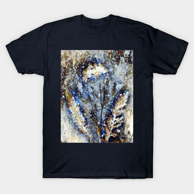 Botanical mixed media T-Shirt by redwitchart